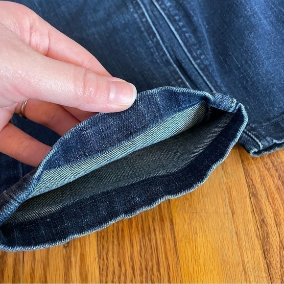 MADEWELL Skinny Skinny Jeans Dark Wash Five Pocket Zip Cropped Ankle ? sz 29 W29 - Picture 12 of 12